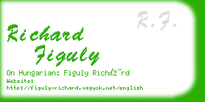 richard figuly business card